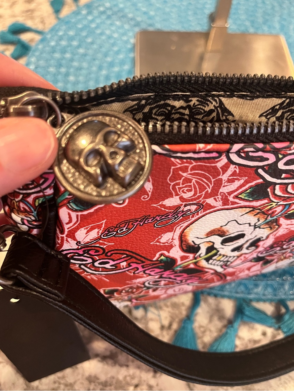 Ed Hardy Mini Handbag New - Picture 6 of 11